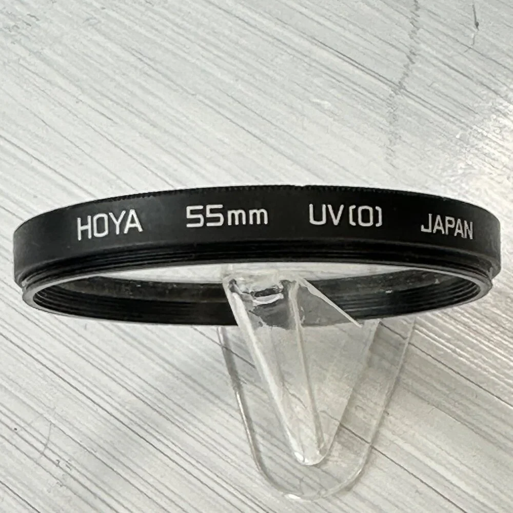 Vintage Hoya 55mm UV(0) Filter Japan EUC Screw Mount NO Scratches or Fingerprint